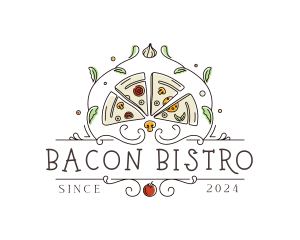 Pizza Bistro Restaurant logo design