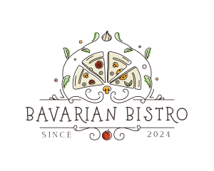 Pizza Bistro Restaurant logo design