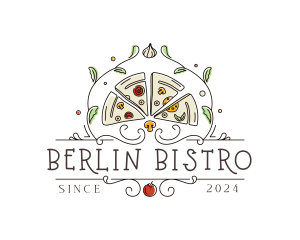 Pizza Bistro Restaurant logo design