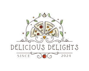 Pizza Bistro Restaurant logo design