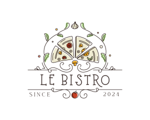 Pizza Bistro Restaurant logo design