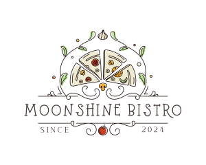 Pizza Bistro Restaurant logo design