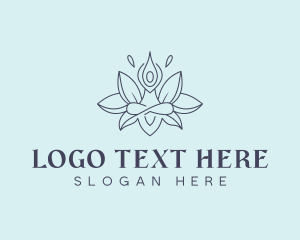 Yoga Chakra Lotus logo