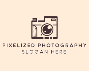 Photography Camera Vlogger logo design