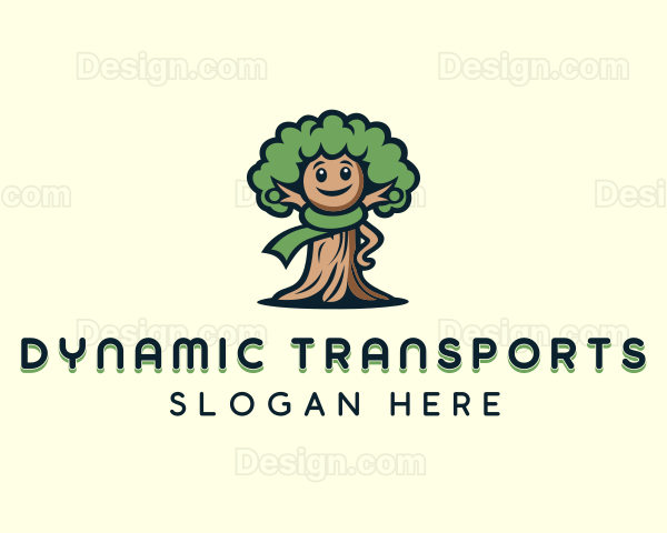 Eco Garden Tree Logo