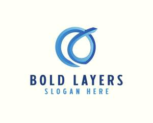 Water Fluid Loop logo design