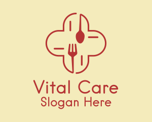 Hospital Canteen Food  Logo