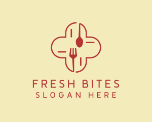 Hospital Canteen Food  logo design