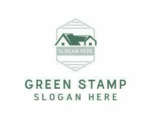 Green House Roof logo design