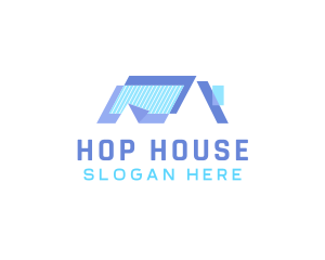 Creative House Roof logo design