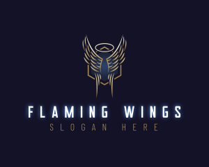 Angel Guardian Holy logo design