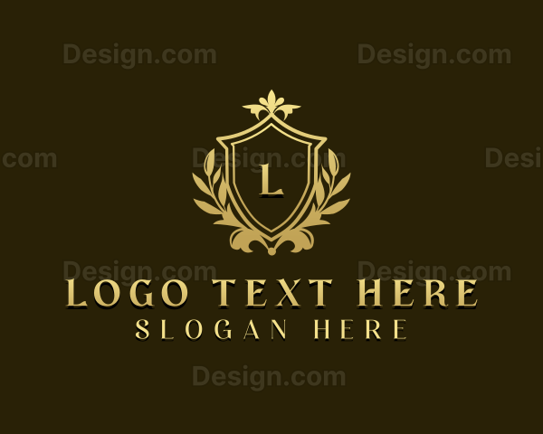 Elegant Regal Shield Logo