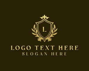Elegant Regal Shield Logo