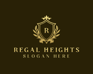 Elegant Regal Shield logo design