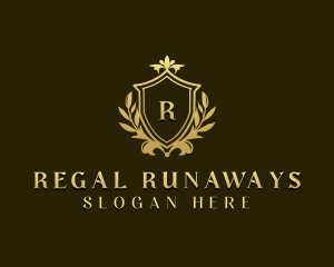 Elegant Regal Shield logo design