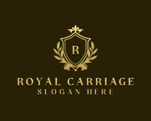 Elegant Regal Shield logo design