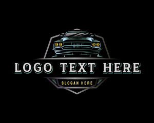 Classic Car Automobile Logo