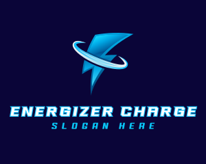 Lightning Voltage Charge logo design