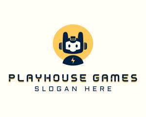 Video Game Robot logo design