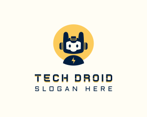 Video Game Robot logo design