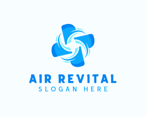 Fan Cooling Turbine logo design