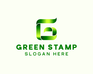 Green Wellness Letter A logo design