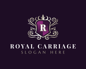 Royal Decorative Shield logo design