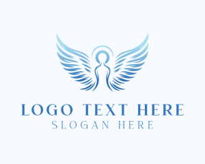 Spiritual Halo Angel logo