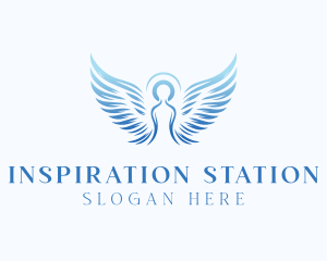 Spiritual Halo Angel logo