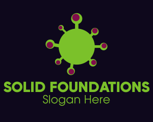 Covid Disease Virus Logo