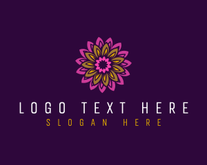 Bohemian Mandala Petal  logo