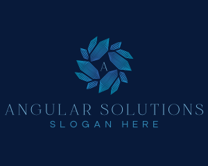 Crystal Swirl Startup logo design