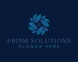 Crystal Swirl Startup logo design