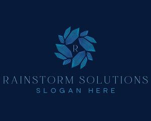 Crystal Swirl Startup logo design