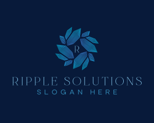 Crystal Swirl Startup logo design