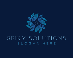 Crystal Swirl Startup logo design