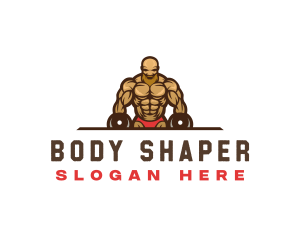 Muscle Workout Physique logo design