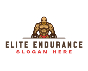 Muscle Workout Physique logo design