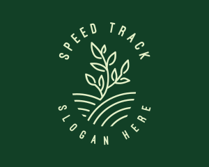 Agriculture Seedling Plant logo