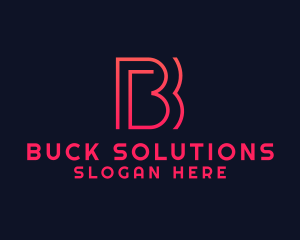 Professional Startup Letter B logo design