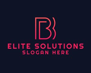 Professional Startup Letter B logo