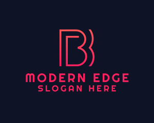 Professional Startup Letter B logo