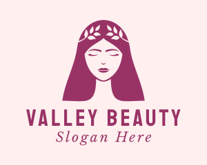 Beautiful Nature Woman logo design