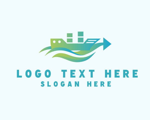 Shipping Container logo example 1