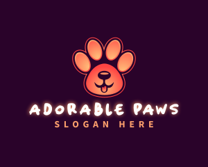 Paw Pet Puppy logo design