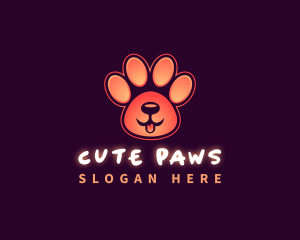 Paw Pet Puppy logo design