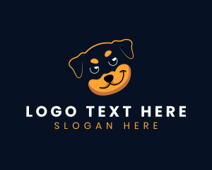 Smirking Pet Dog logo