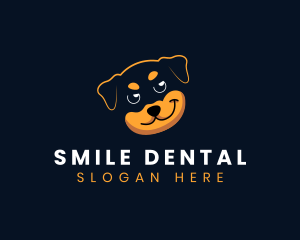 Smirking Pet Dog logo design