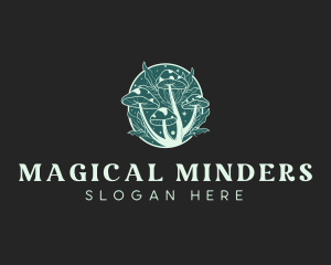 Mystical Mushroom Fungi logo design