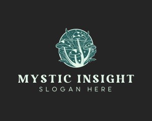 Mystical Mushroom Fungi logo design